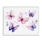 Stupell Industries Blue and Pink Butterflies Framed Giclee, design by Creative Studio